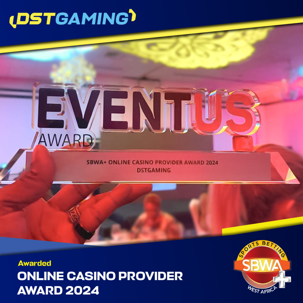 DSTGaming awarded with Online Casino Provider Award 2024 in SBWA+ Summit