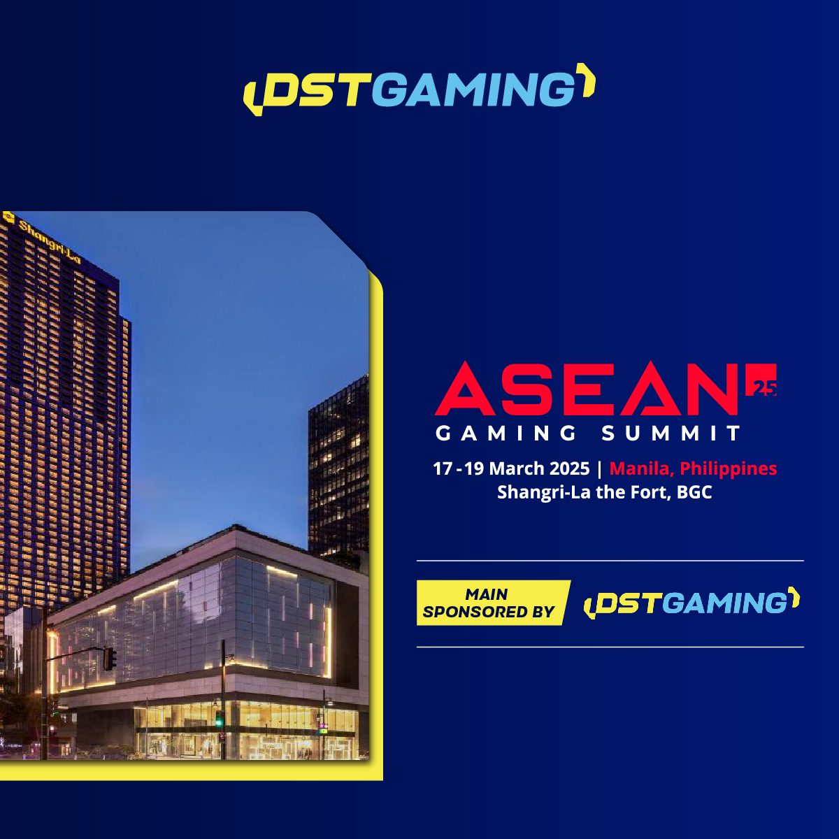 DSTGAMING as main sponsor of ASEAN Gaming Summit 2025