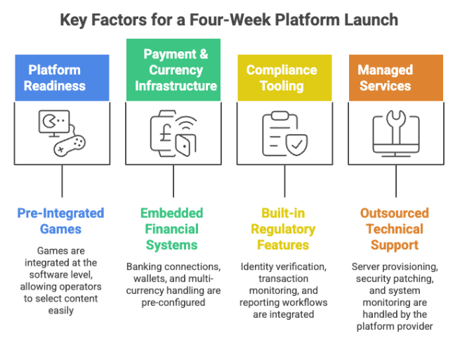 Key Factors for a 4 week platform launch