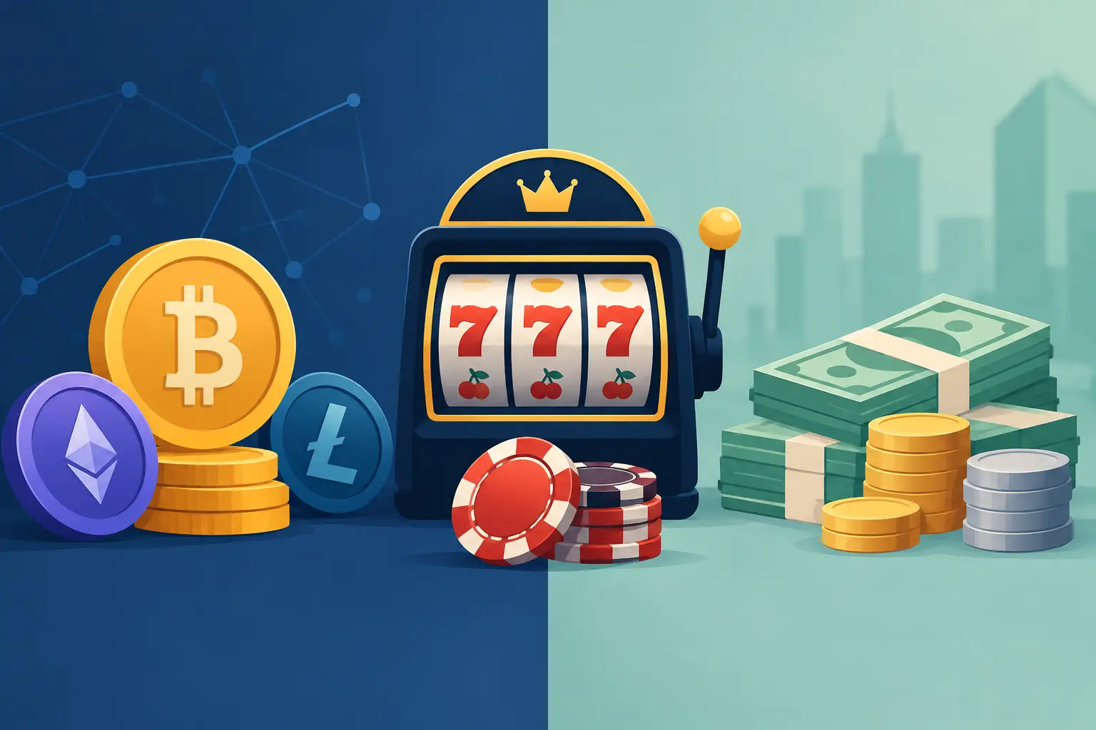 Crypto Versus Fiat Casino Models Compared